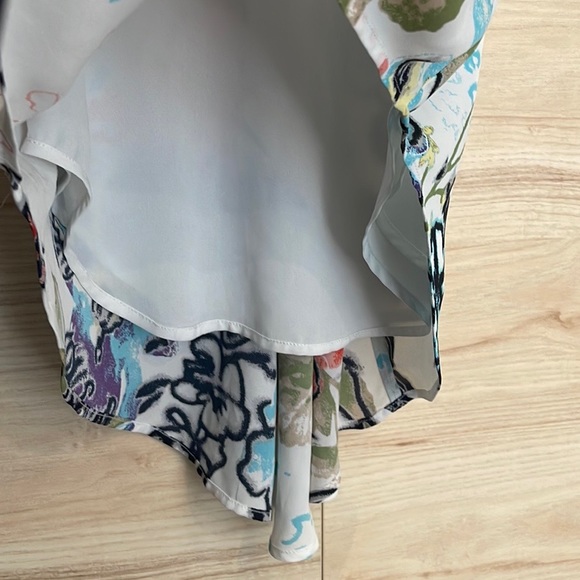 Melissa McCarthy Seven7 Floral Sleeveless Top - Picture 12 of 14